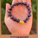 24K Gold Piyao - February Birthstone