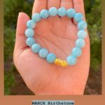 24K Gold March Birthstone