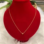 18K GOLD BALL NECKLACE