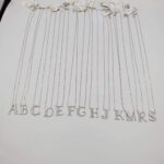 14K Diamond - Letter Pendant