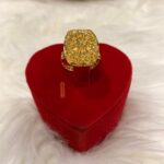 21K GOLD LADIES RING SIZE 8-8.5