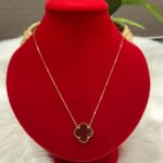 18K GOLD INSPIRED VCA NECKLACE (18inches) 14mm