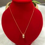 18K GOLD INSPIRED FENDI NECKLACE (16inches)