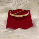 18K GOLD CARTIER INSPIRED BANGLE