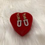 18K GOLD TIFFANY HARDWARE EARRINGS