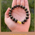 24K GOLD PIYAO - BLACK OBSIDIAN MANTRA
