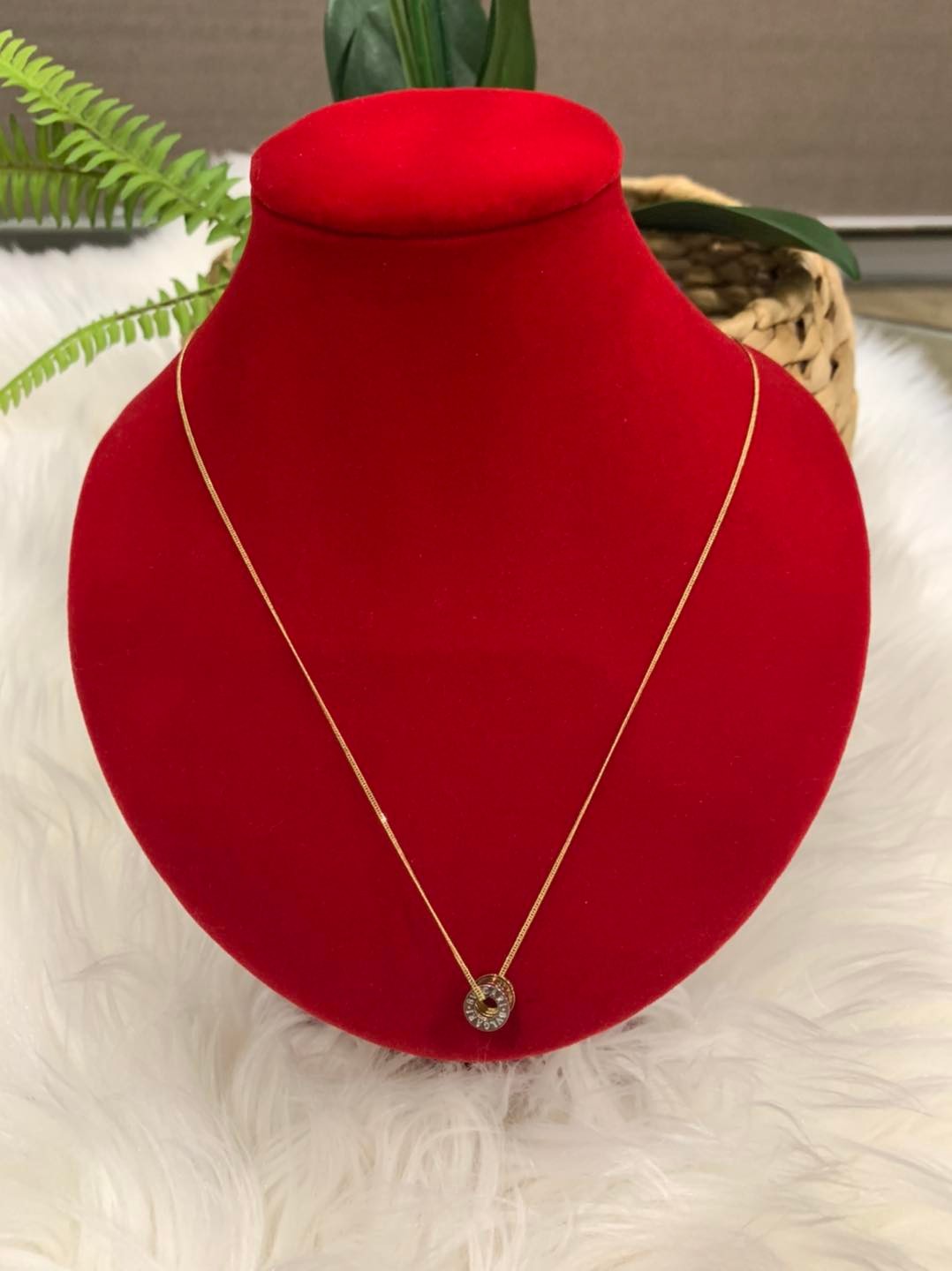 18K GOLD INSPIRED BVLGARI NECKLACE – E&J Bags NZ