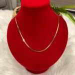 18K GOLD FLAT CHAIN